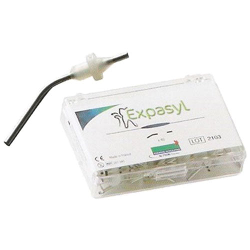 Acteon 261015 Expasyl Pre-Bent Cannulas Curved Application Dental Tips 100/Pk Acteon 261015 Expasyl Pre-Bent Cannulas Curved Application Dental Tips 100/Pk